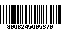 Código de Barras 8008245005370