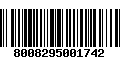 Código de Barras 8008295001742