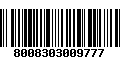 Código de Barras 8008303009777