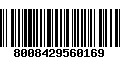 Código de Barras 8008429560169