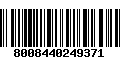 Código de Barras 8008440249371