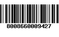 Código de Barras 8008660009427