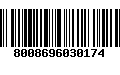 Código de Barras 8008696030174