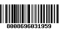 Código de Barras 8008696031959