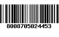 Código de Barras 8008705024453