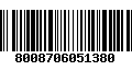 Código de Barras 8008706051380