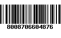 Código de Barras 8008706604876