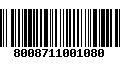 Código de Barras 8008711001080