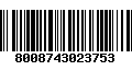 Código de Barras 8008743023753