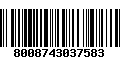 Código de Barras 8008743037583