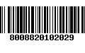 Código de Barras 8008820102029