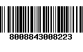 Código de Barras 8008843008223