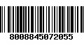 Código de Barras 8008845072055