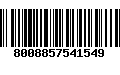 Código de Barras 8008857541549