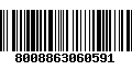 Código de Barras 8008863060591