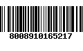 Código de Barras 8008910165217