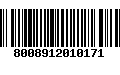 Código de Barras 8008912010171