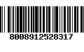 Código de Barras 8008912528317