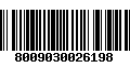 Código de Barras 8009030026198