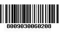 Código de Barras 8009030060208