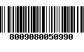 Código de Barras 8009080050990