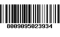 Código de Barras 8009095023934