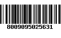 Código de Barras 8009095025631