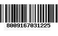 Código de Barras 8009167031225