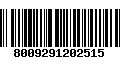 Código de Barras 8009291202515