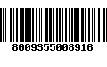 Código de Barras 8009355008916