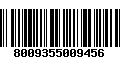 Código de Barras 8009355009456