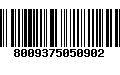 Código de Barras 8009375050902