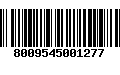 Código de Barras 8009545001277