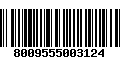 Código de Barras 8009555003124