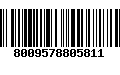 Código de Barras 8009578805811