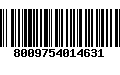 Código de Barras 8009754014631