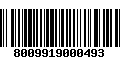 Código de Barras 8009919000493