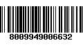 Código de Barras 8009949006632