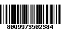 Código de Barras 8009973502384