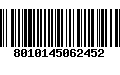 Código de Barras 8010145062452