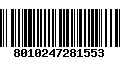 Código de Barras 8010247281553