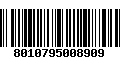 Código de Barras 8010795008909