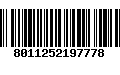 Código de Barras 8011252197778