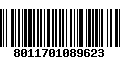 Código de Barras 8011701089623