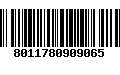 Código de Barras 8011780909065