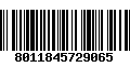 Código de Barras 8011845729065
