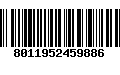 Código de Barras 8011952459886