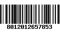 Código de Barras 8012012657853