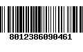 Código de Barras 8012386090461