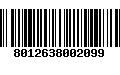 Código de Barras 8012638002099